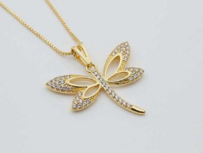 Collar Aura Libélula Luz