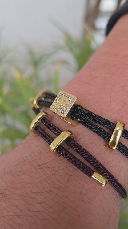 Pulsera varón acero quirúrgico Rodrigo