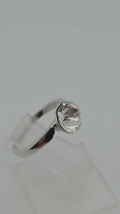 Anillo cristal Swarovski paz