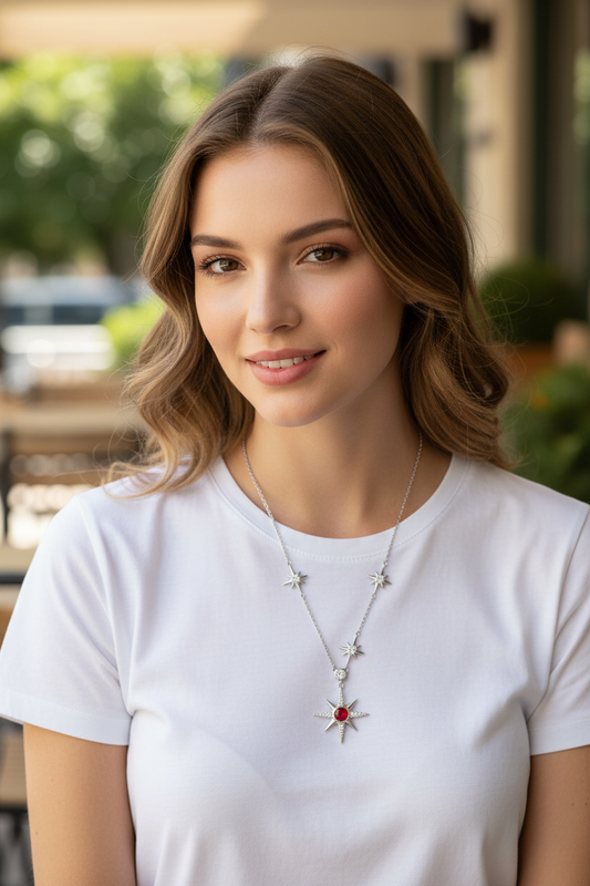 Collar Meteorito cristal Swarovski