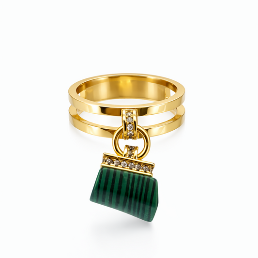 Anillo Malaquita B