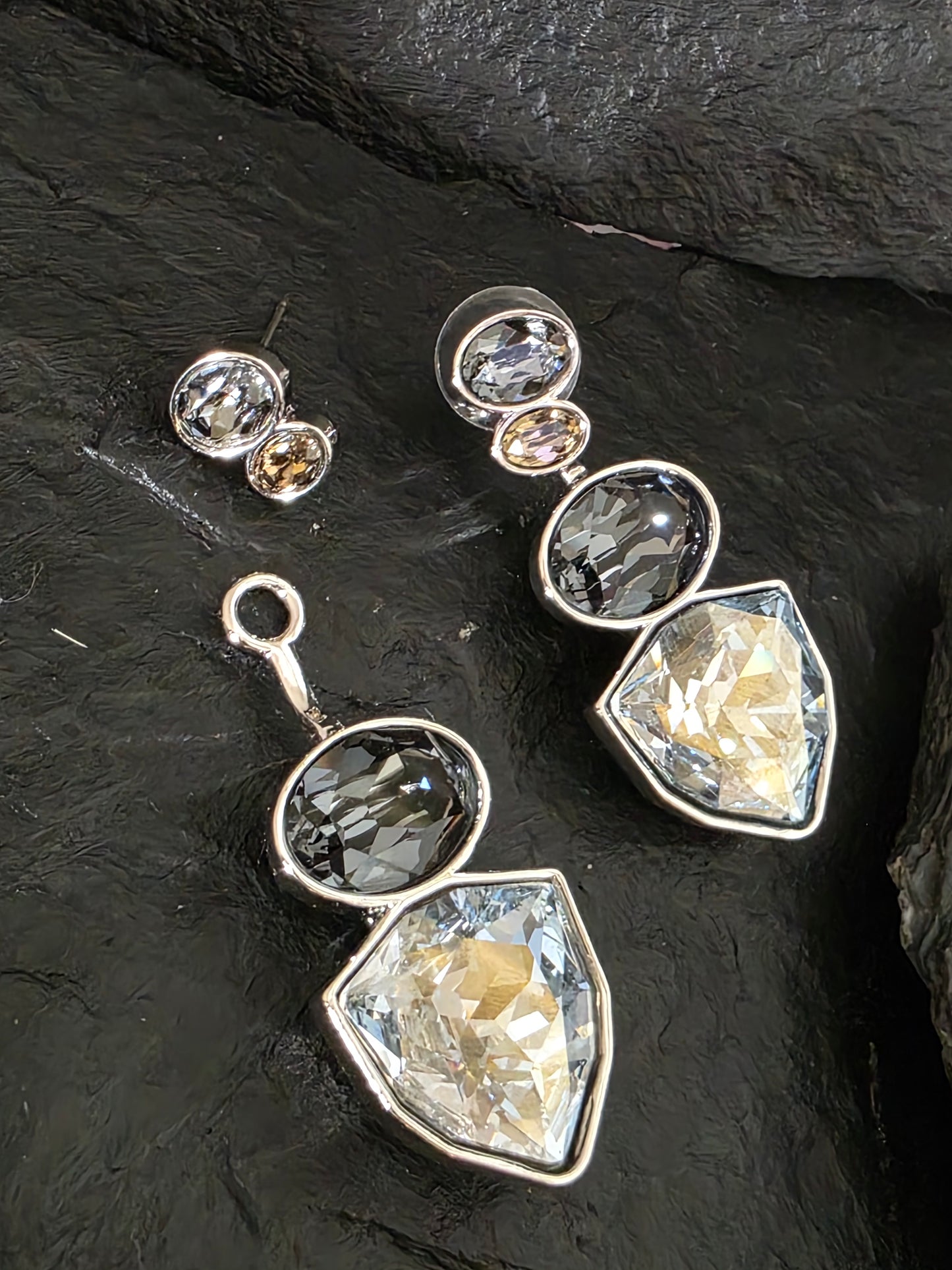 Aros cristal Swarovski línea privada