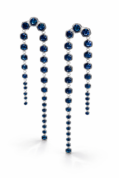 Aros cristal Swarovski tonka