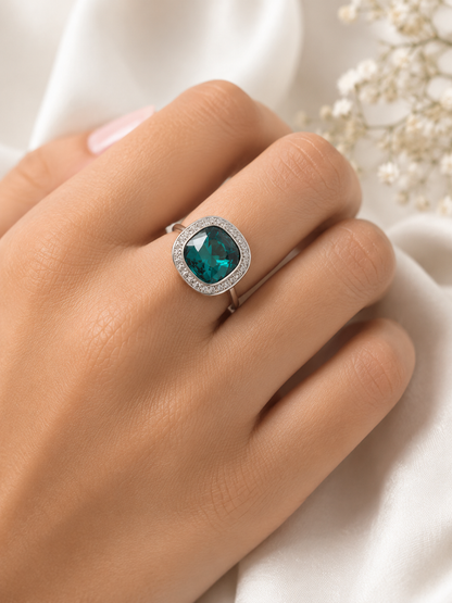 Anillo Plata Swarovski Roy