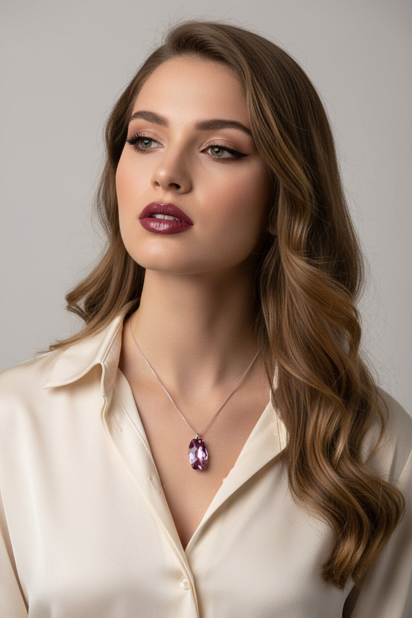 Colgante Swarovski Amethyst