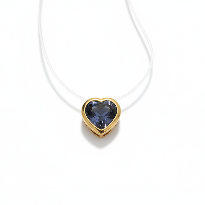 Collar Aura flotante love