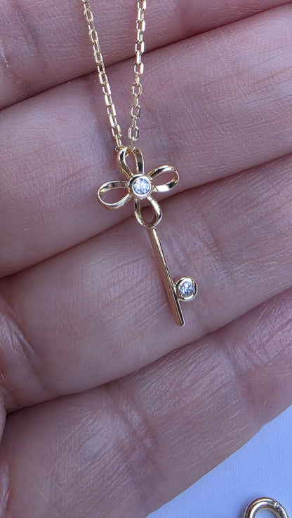 Colgante Plata llave