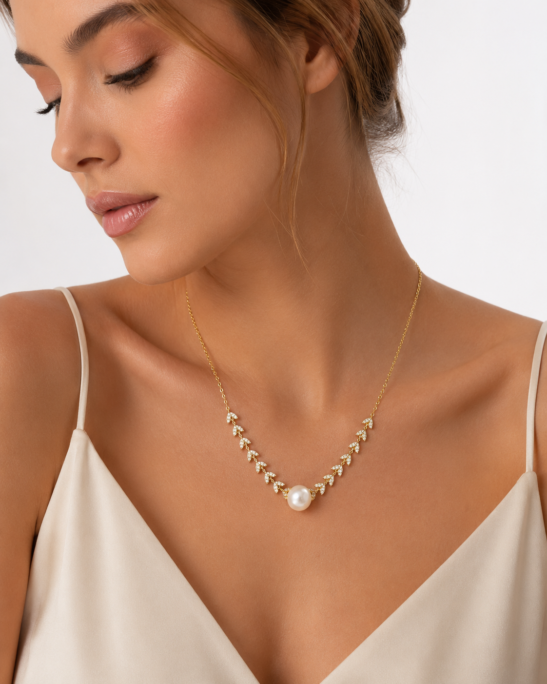 Collar de plata lucrecia