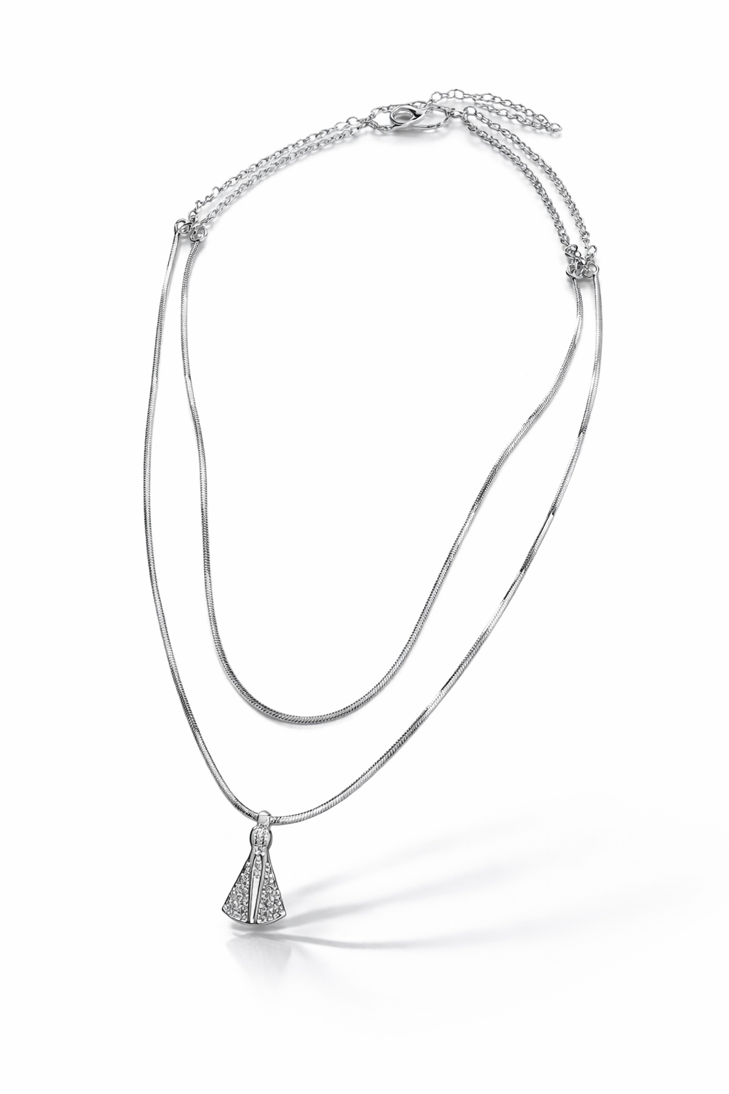 Collar baño de plata Nuestra Virgen