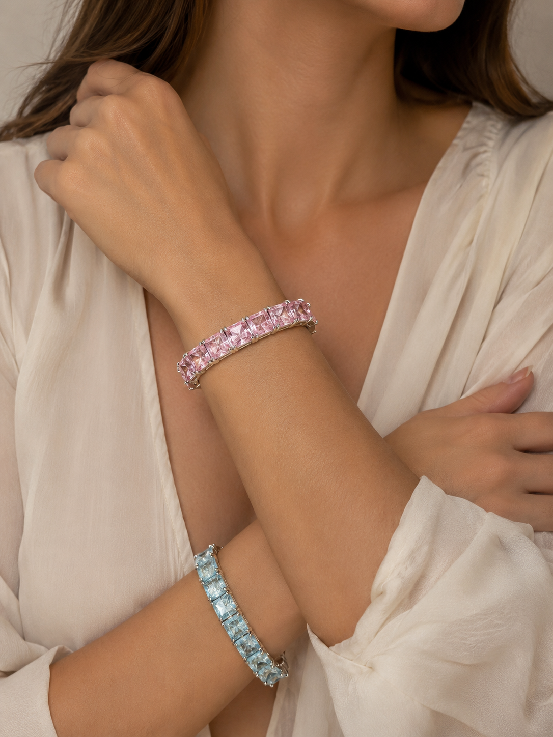 Brazalete pulsera cuarzo Ross