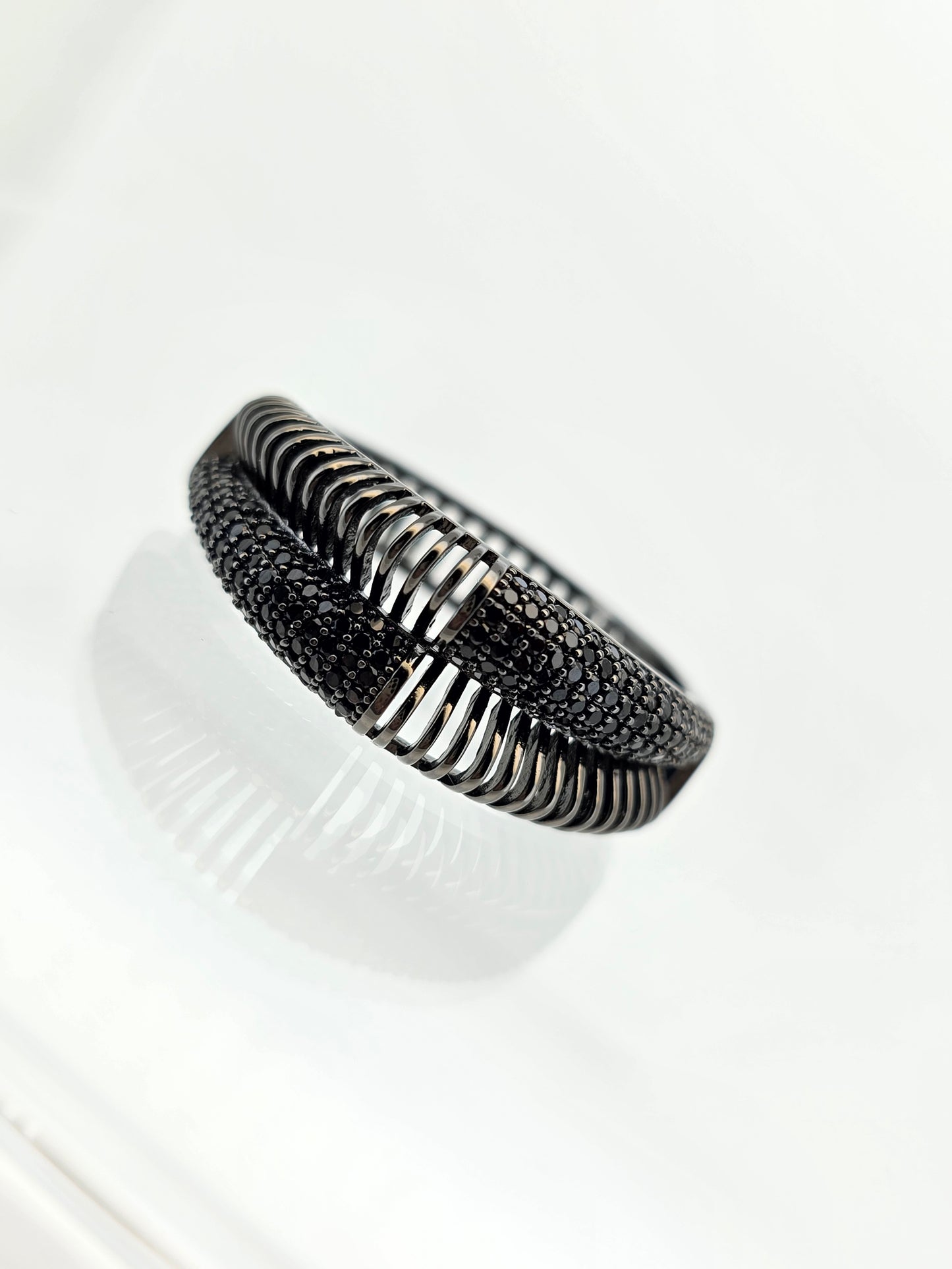 Argollas cristal pavés Roxett