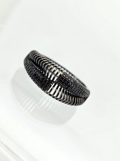 Argollas cristal pavés Roxett