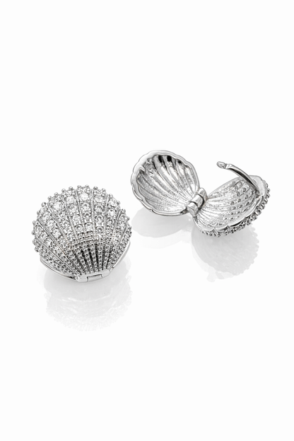 Aros cristal paves Mar profundo