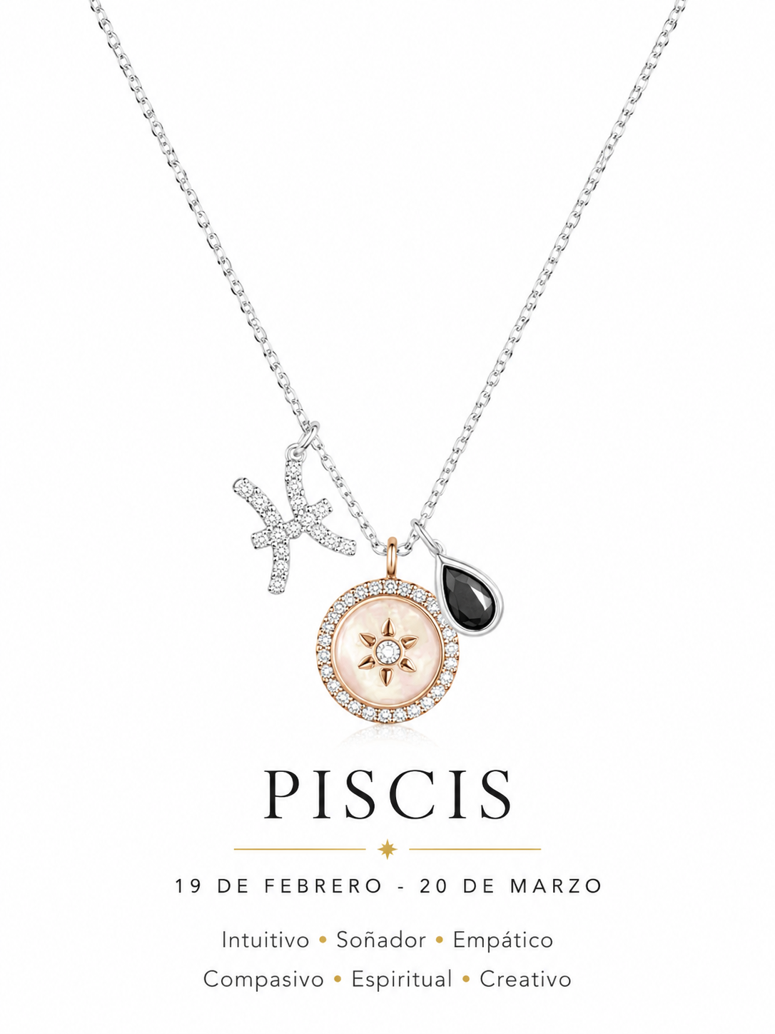 Collar zodiacal piscis