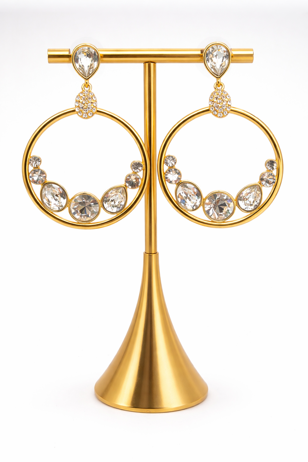 Aros cristal Swarovski lumaria