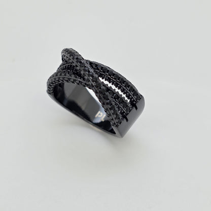 Anillo cristal pavés Ignacia