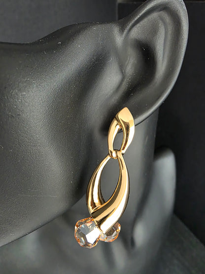 Aros cristal Swarovski Atenea