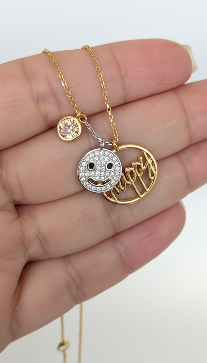 Collar Swarovski Happy