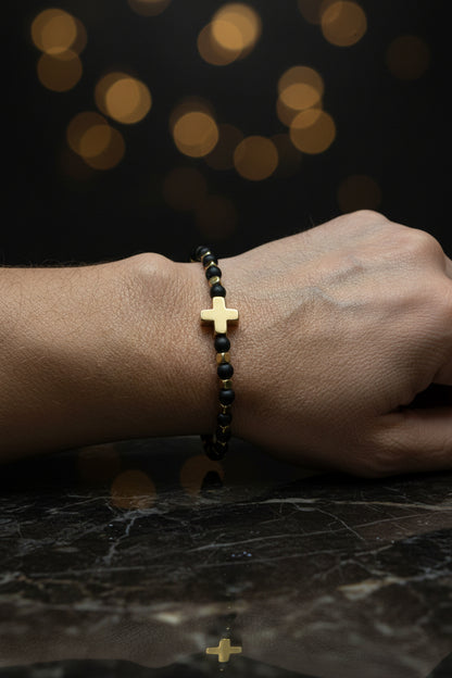 Pulsera varón Black Gold