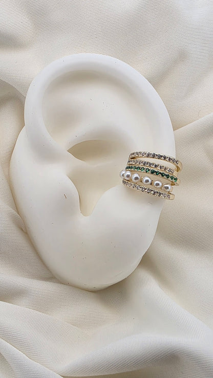 Earcuff esmeralda ap