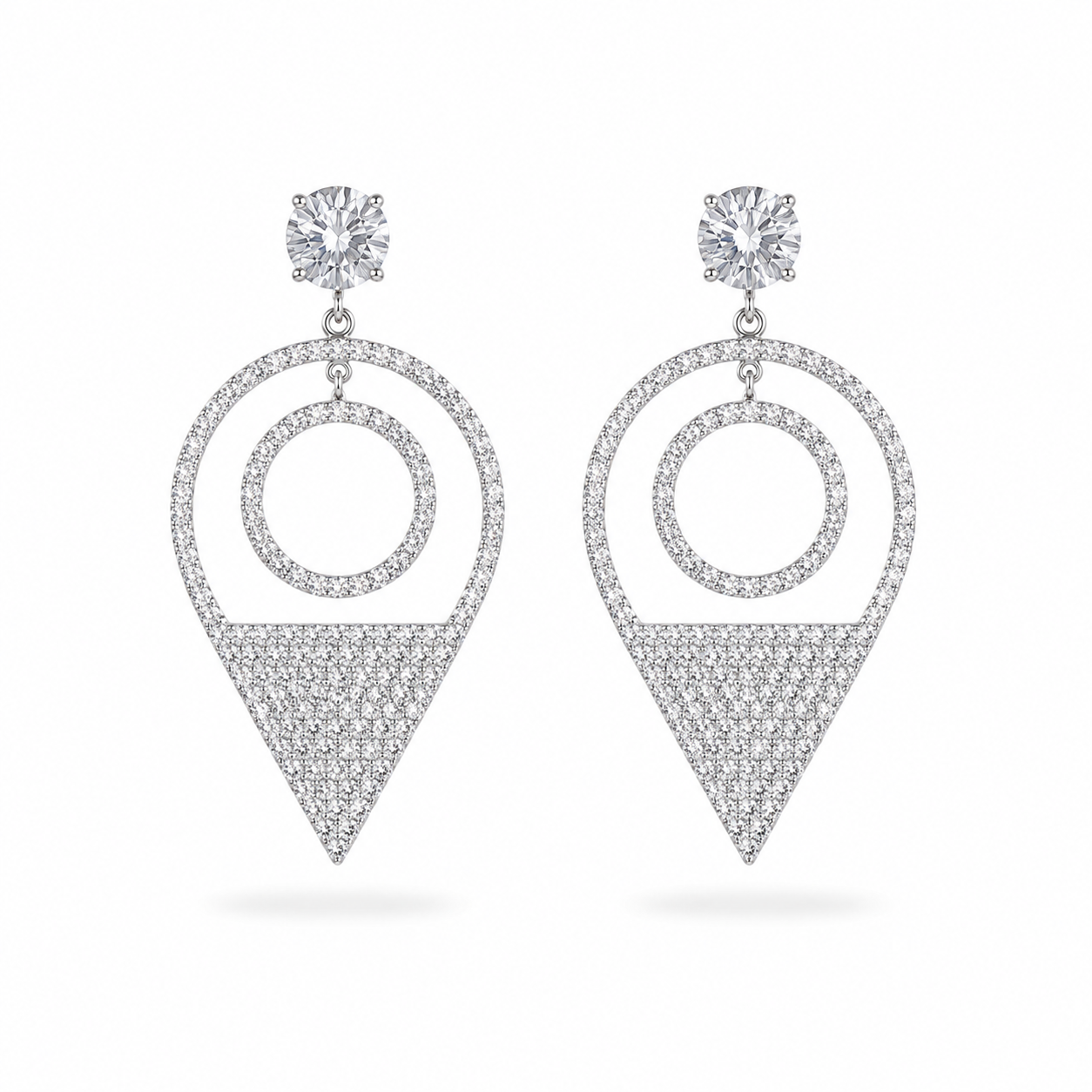 Aros cristal pavés lina