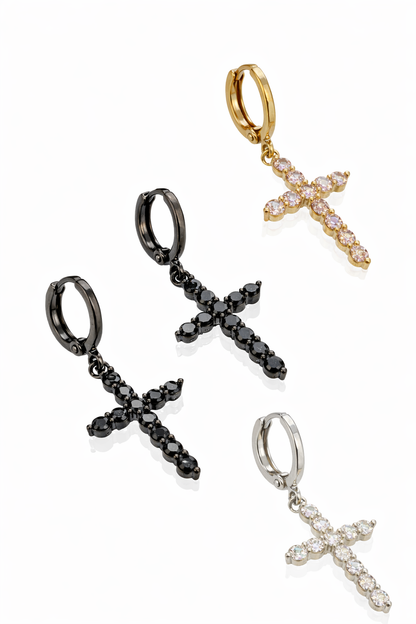 Aros cristal paves Madonna