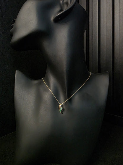 Collar de plata luciana