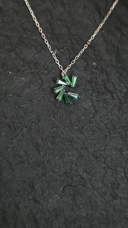 Colgante Plata Emeral