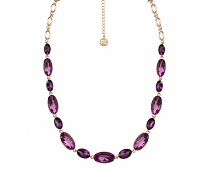 Collar cristal Swarovski Amethyst