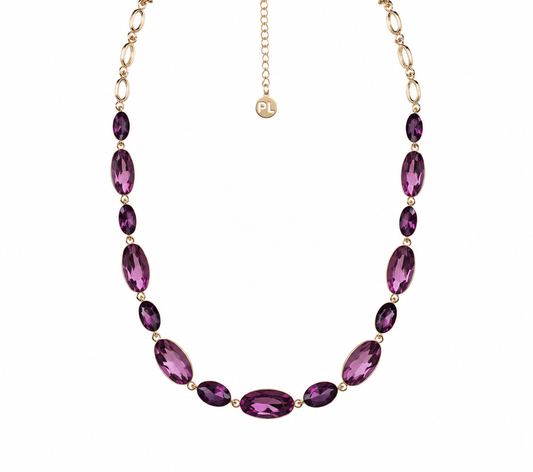 Collar cristal Swarovski Amethyst