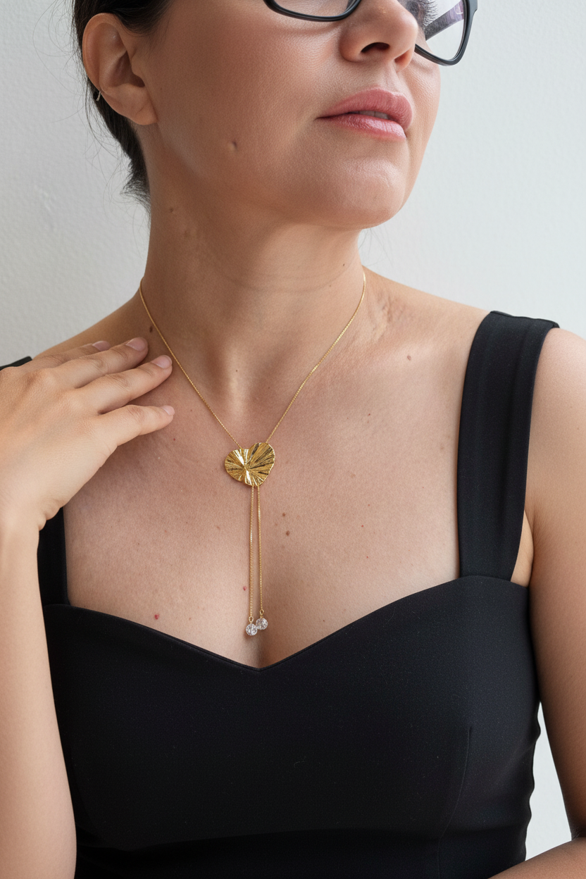 Collar Aura corazón LU