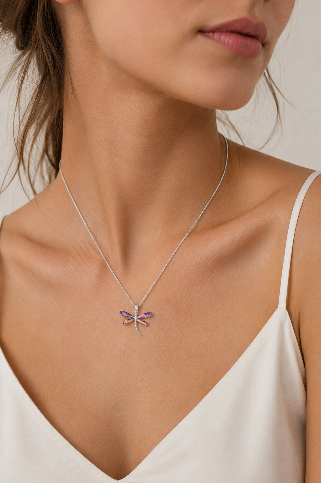 Colgante cristal Swarovski Libélula