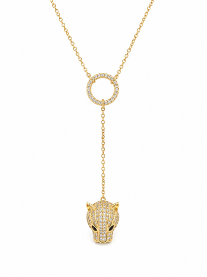 Collar cristal pavés Pantera