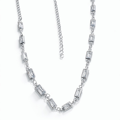 Collar baño de plata Aura silver
