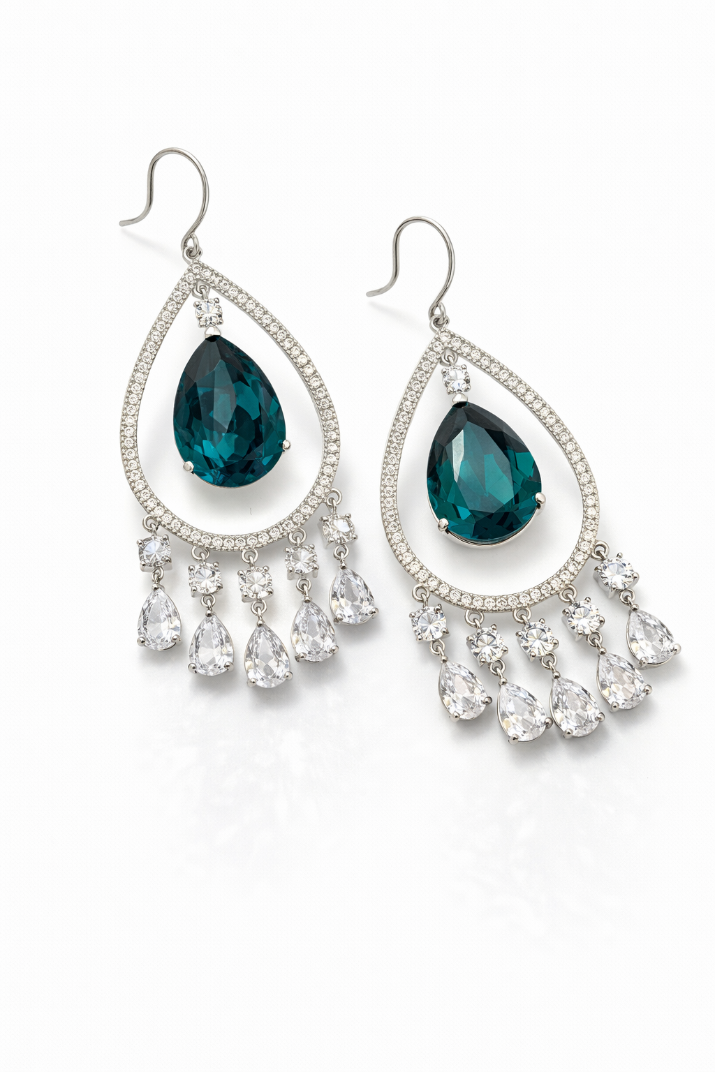 Aros cristal Swarovski Elena