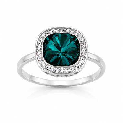 Anillo Plata Swarovski Roy