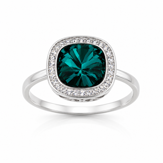 Anillo Plata Swarovski Roy
