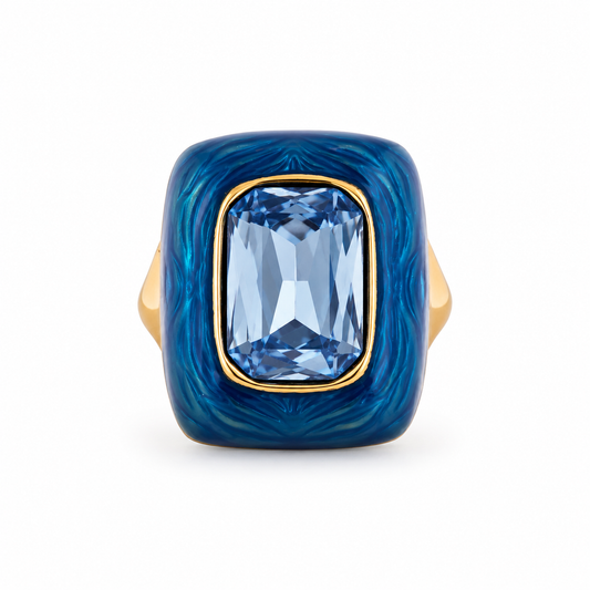 Anillo cristal Swarovski Azure