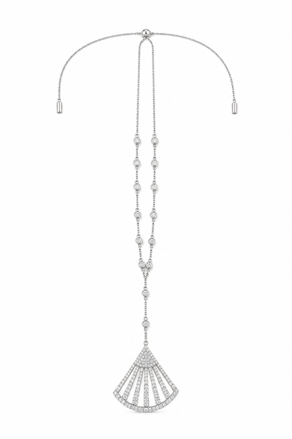 Collar cristal pavés Evantail