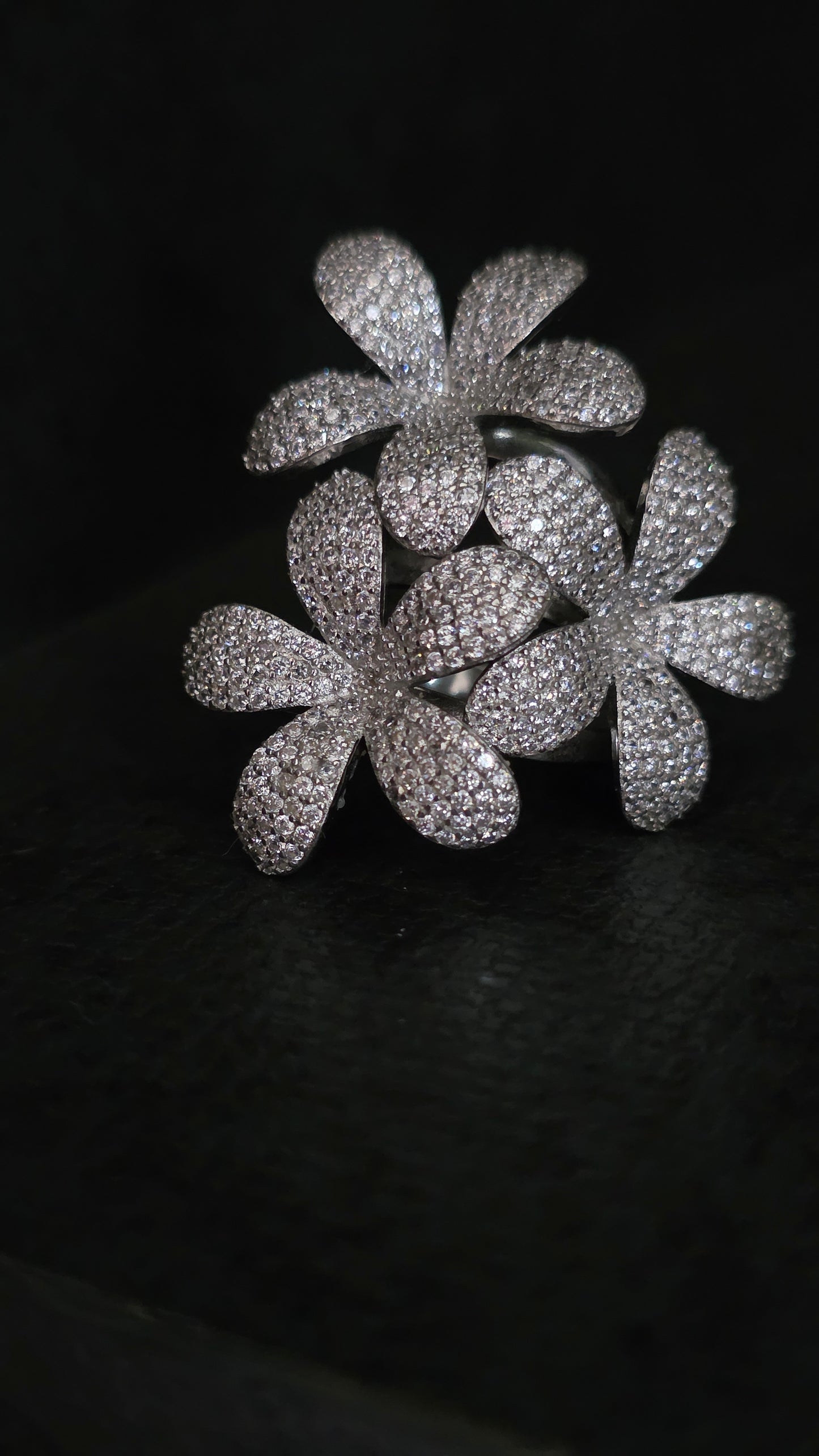 Anillo plata turca Flora