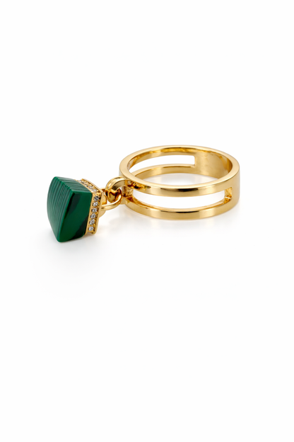 Anillo Malaquita B
