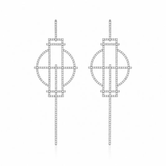 Aros cristal pavés Geo
