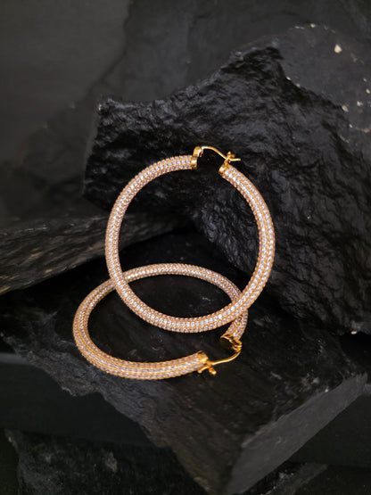 Argollas cristalpaves Martina