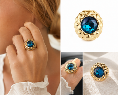 Anillo cristal Swarovski liora