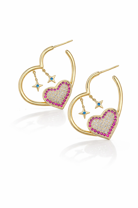 Aros corazón paves start