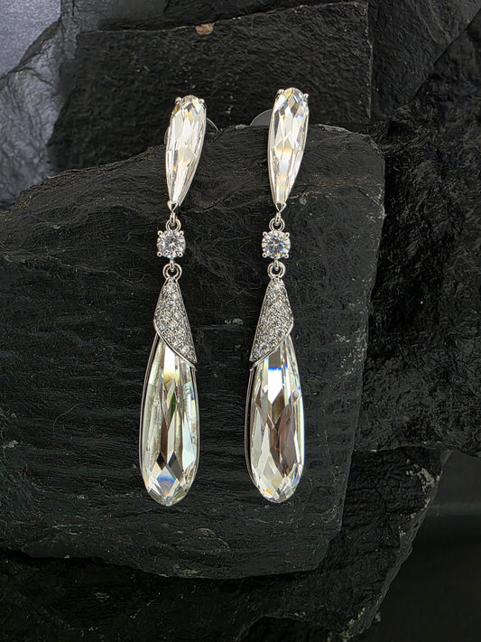 Aros Silvana  cristal Swarovski