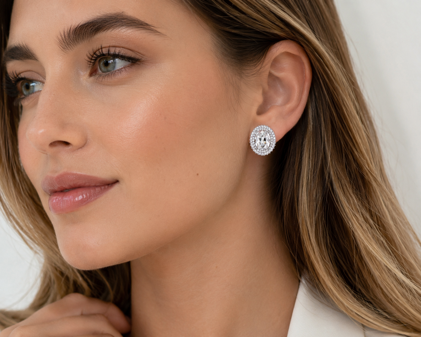 Aros cristal Swarovski Eclipse