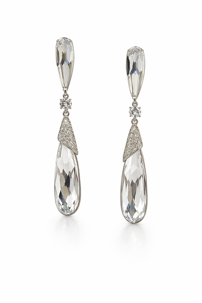 Aros Silvana  cristal Swarovski