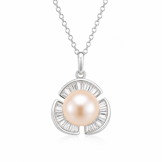 Collar plata Cristal Pavé Aurora