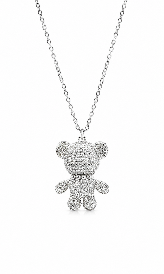Colgante plata 925 oso tedd